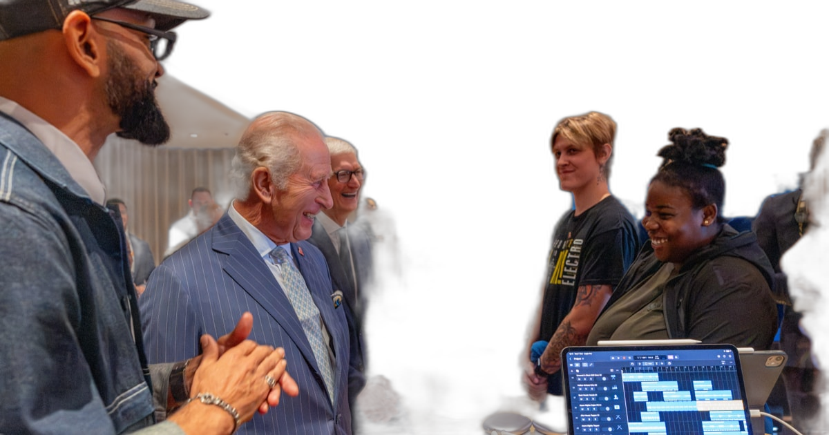 Apple and The King’s Trust Launch Creative Labs Initiative for Young Professionals