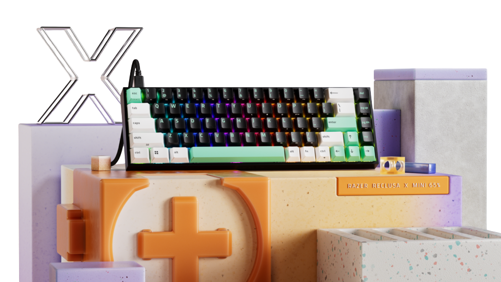 Razer Unveils Reclusa X Mini 65% Hot-Swappable Mechanical Keyboard